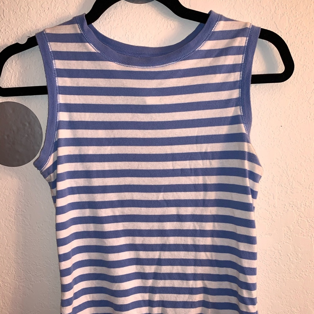Striped tank top